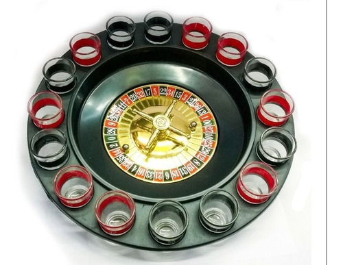 Juego De Ruleta Casino De Shots Cortitos Alcohol Chupitos