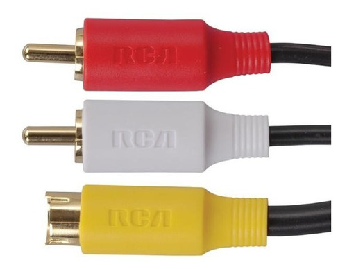 Cable De Audio Y Video Vh80r Rca