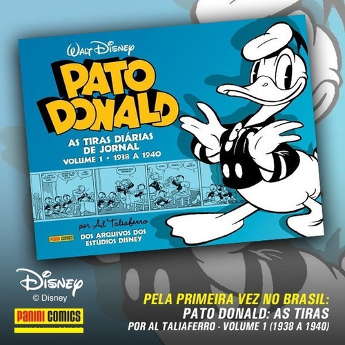 Pato Donald: As Tiras Por Al Taliaferro - Volume 1 (1938 A 1940) -