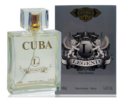 Perfume Masculino Cuba Legend 100ml Lacrado