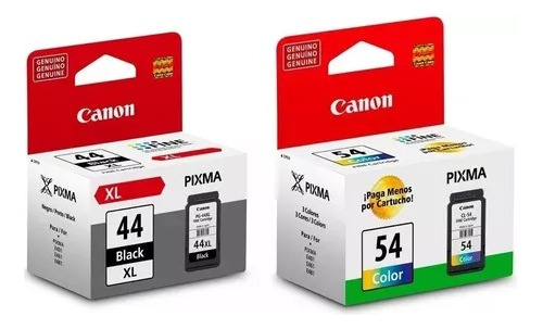 Pack 2 Canon Original Pg-44xl Cl-54 E401 E461 E471 E481 Fact