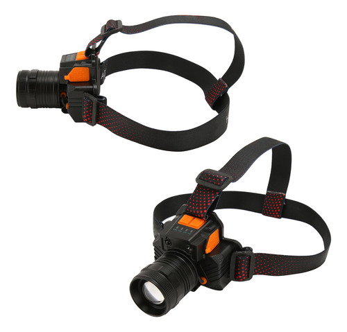 Linterna Frontal Led Superbrillante Impermeable Ligera
