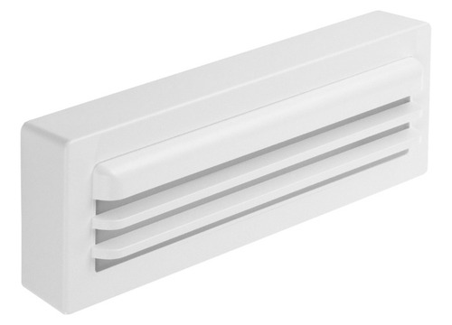 Lámpara De Cortesía Led Para Escalera Exterior 3.2w Illux Ml-7406 Color Blanco