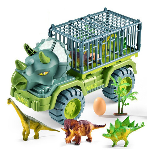 Dinosaur Toy Car Transporter Modelo Grande Para Niños