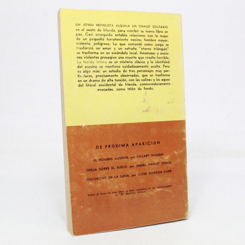 La Herida Íntima Nicholas Blake 1969 Novela Policiaca C4