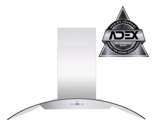 Campanas Extractoras Isx2436sqb-2 Island Range Hood, 36 PuLG