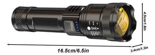 L Potente Linterna For Senderismo Luz De Antorcha