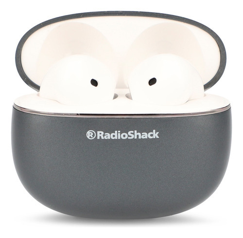 Audífonos In Ear Ed06 Radioshack Color Blanco con Gris