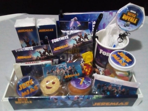 Desayunos Infantiles Fortnite Personalizados