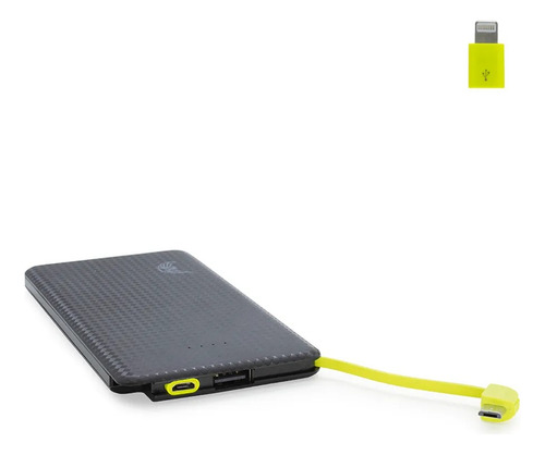 Power Bank Carregador Bateria 5000 Mas Com Cabo Anatel A@