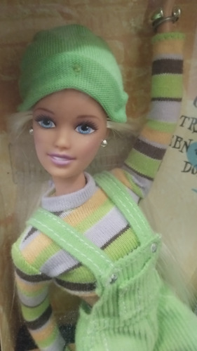Barbie Skipper Extreme Green (Usado)