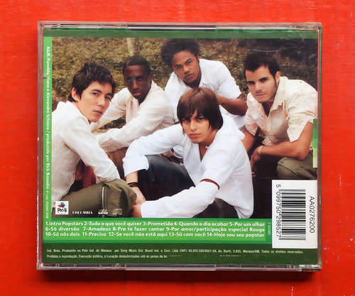 Cd Lacrado Br'oz 2003 1ª Tiragem C/ Rouge Broz Original Raro
