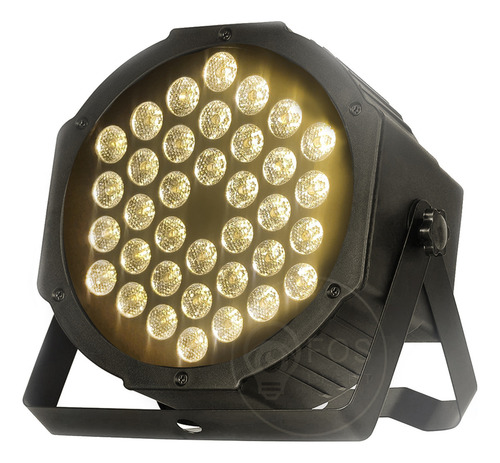 Kit 2 Refletor Led Par64 36 Led Cree 3w Branco Frio/ Quente