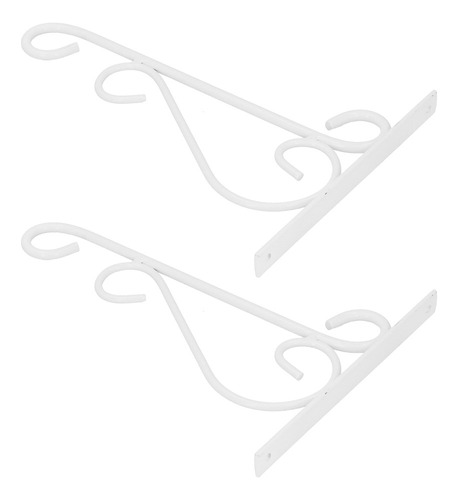 Soporte De Pared De Hierro Forjado Para Colgar Plantas Con F
