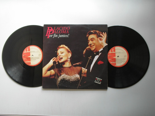 Lp Vinilo Placido Domingo Paloma San B Por Fin Juntos 1991