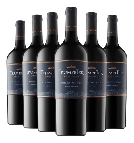 Imagen 1 de 10 de Vino Trumpeter Cabernet Sauvignon Caja X 6 X 750ml. --