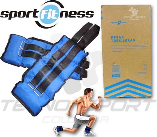 Imagen 2 de 8 de Pesas Tobilleras Muñecas Brazo Pierna 10lb Sport Fitness Gym