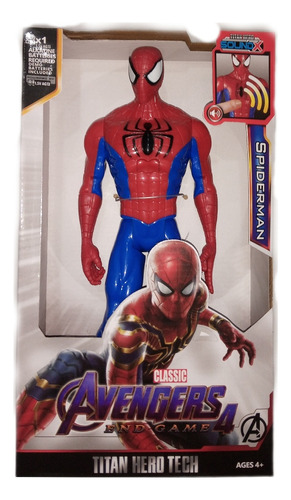 Muñeco Spiderman De 30cm