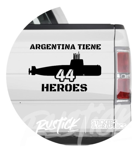 Calco Ara San Juan Homenaje 44 Heroes Argentina 30cm Ploteo