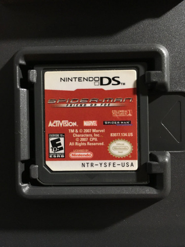 Spiderman Friend Or Foe Nintendo Ds ¡juegazo! (Usado)