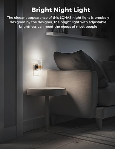 Luces Nocturnas Para Enchufar En La Pared, Luz Nocturna Led