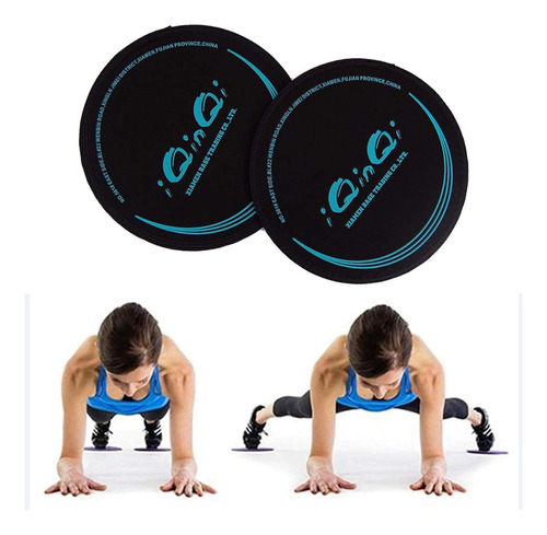 Core Ejercicio Sliders Fitness Workout Discos Deslizant...