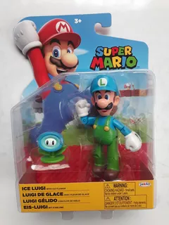 Figura Muñeco Mario Bros - Luigi Nintendo Nuevo