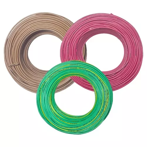 Cable electrico unipolar seccion 2.5 mm exterior 3.6 mm color verde