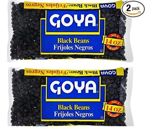 Frijoles Negros Goya Seca (14 Oz Paquete De 2)