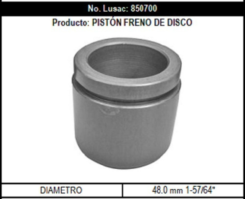 Pistón De Freno De Disco Del. Doble P. Ford Explorer 98-05