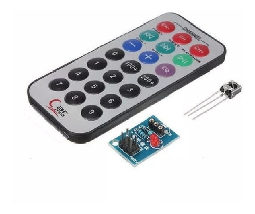 Kit Control Remoto + Receptor Para Arduino/raspberry Emakers