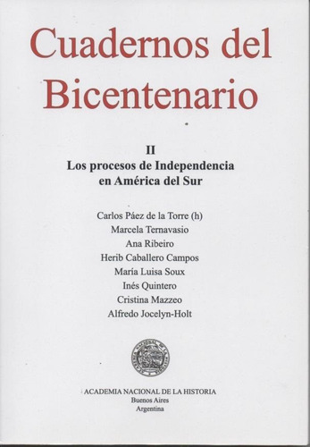 Cuadernos Del Bicentenario Vol. 2