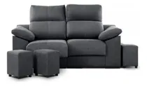 Comprar Sillon Sofa Paris 3 Valenziana Asiento Extensible Puff Stock