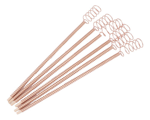 Bobina De Cobre Para Jardinería, 6 Estacas Para Plantas De E