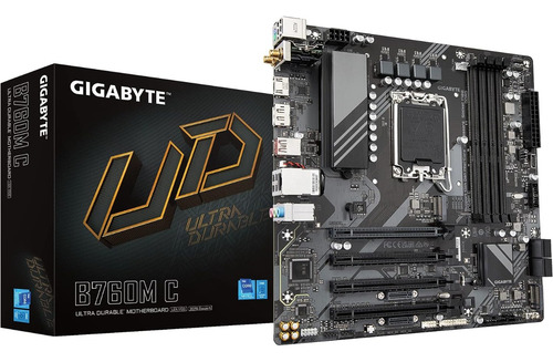 Tarjeta Madre Gigabyte B760m C Ddr5 Wifi Lga 1700 Intel