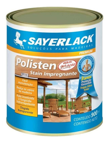 Polisten Verniz Impregnante Transparente 900ml Sayerlack