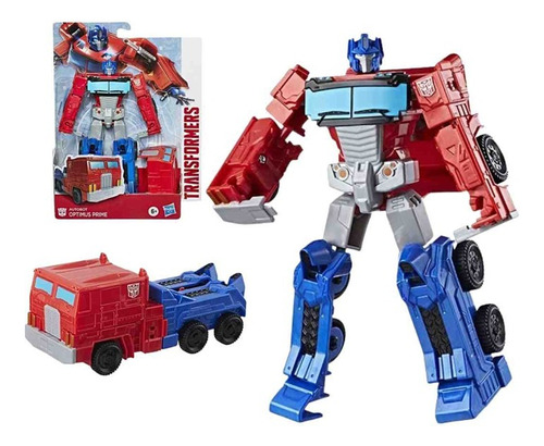 E0694 Transformes Figura 7 Pulgadas Optimus Prime Azul/rojo