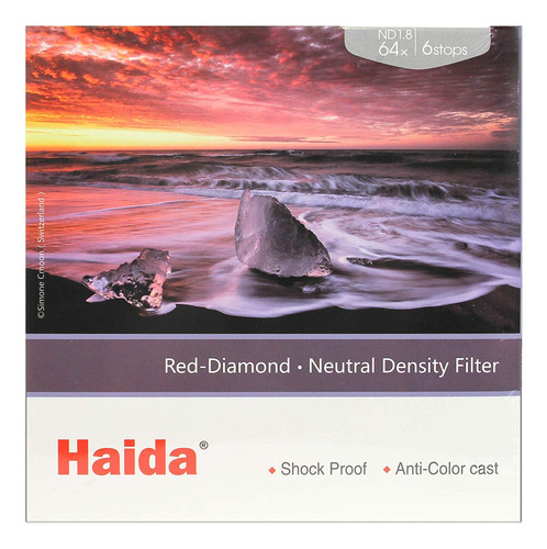 Haida Red Diamond Nd1, 8 (64x) 3.937 X 3.937 in Filter