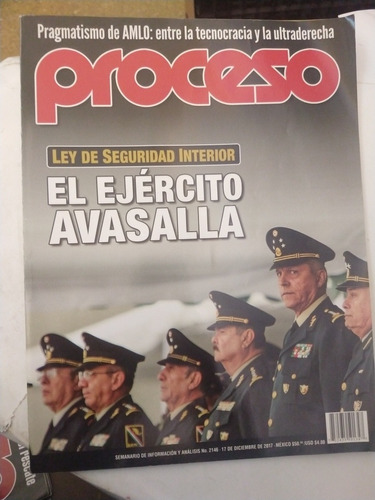 Proceso El Ejército Avasalla 17 De Diciembre De 2017 N. 2146