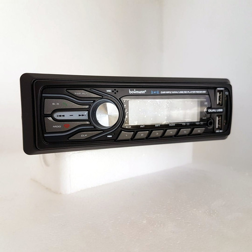 Radio 1din Mp3 Doble Usb Memoria Sd Bluetooth Control Remoto