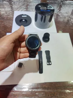 Samsung Gear S3 Frontier Impecable , Completo + Malla Extras