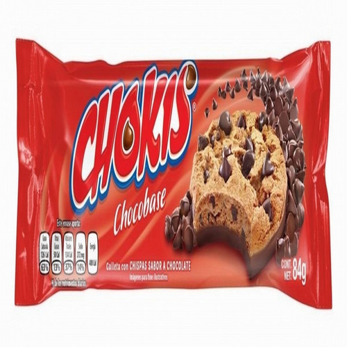 Chokis  Galletas Con Chocobase 84g