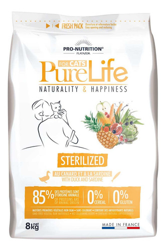 Pure Life Cat Sterilized 8 Kg