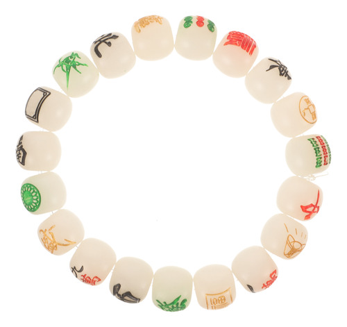 Pulsera Mahjong Bodhi Beads Para Mujer