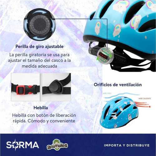 Imagen 4 de 10 de Combo Casco Infantil + Monopatín Infantil 4 Ruedas C/luz