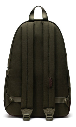 Mochila Herschel Supply Co. Heritage Backpack 24l Color Verde Musgo Diseño De La Tela Verde Y Marron