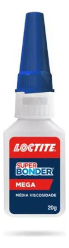 Pegamento transparente Super Bonder Mega Instant, 20 g, kit C/3 Loctite, ultrarresistente, rápido, multiusos, multiusos, 20 g, 3 kits de 4 unidades, transparente