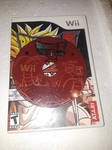 Dragon Ball Z Budokai Tenkaichi 2 Video Juego Nintendo Wii (Usado)