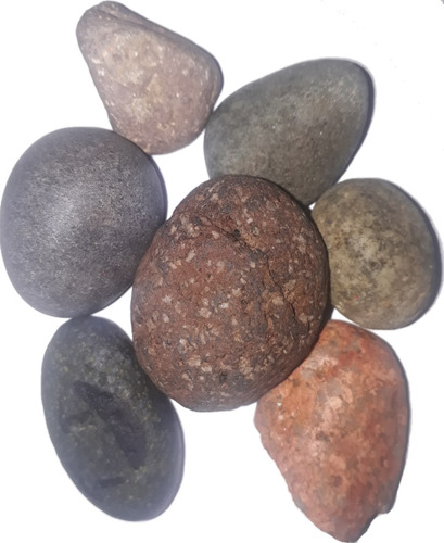 Piedra Roca Mini Bola Por 25 Kg Seleccion Jardines Estanques