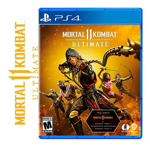 Mortal Kombat 11 Ultimate Ps4 Fisico Sellado Ade Ramos